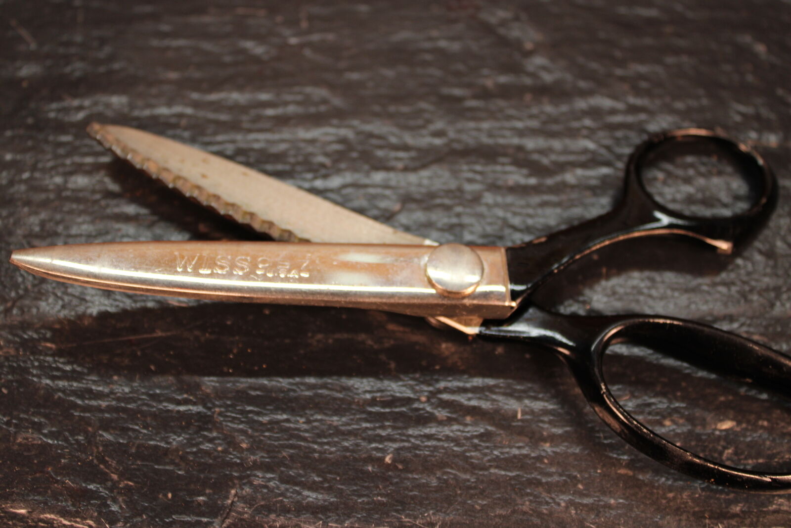 Vintage Wiss CB7 Pinking Shears Scizzors Made In USA