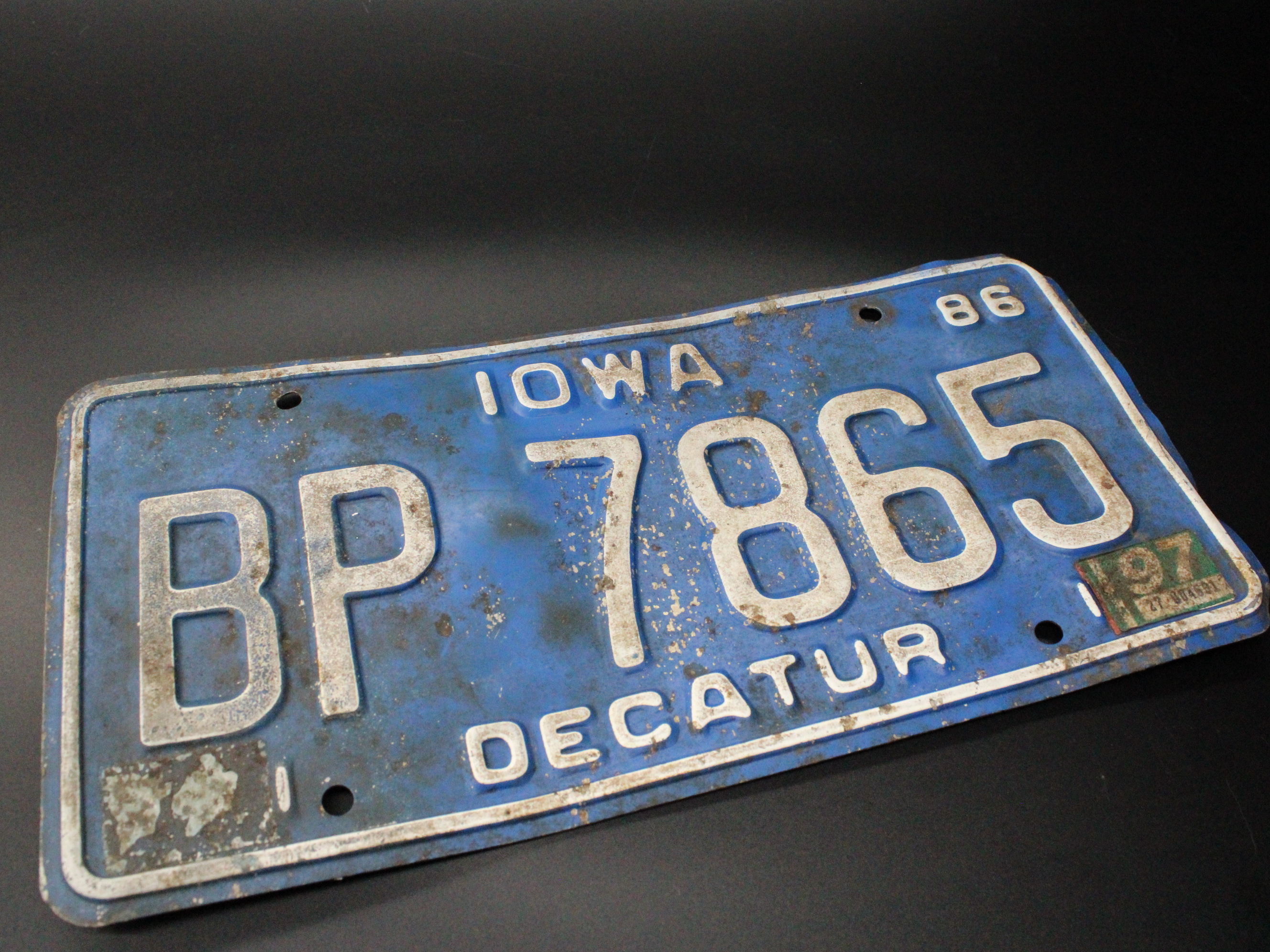 decatur county license plate