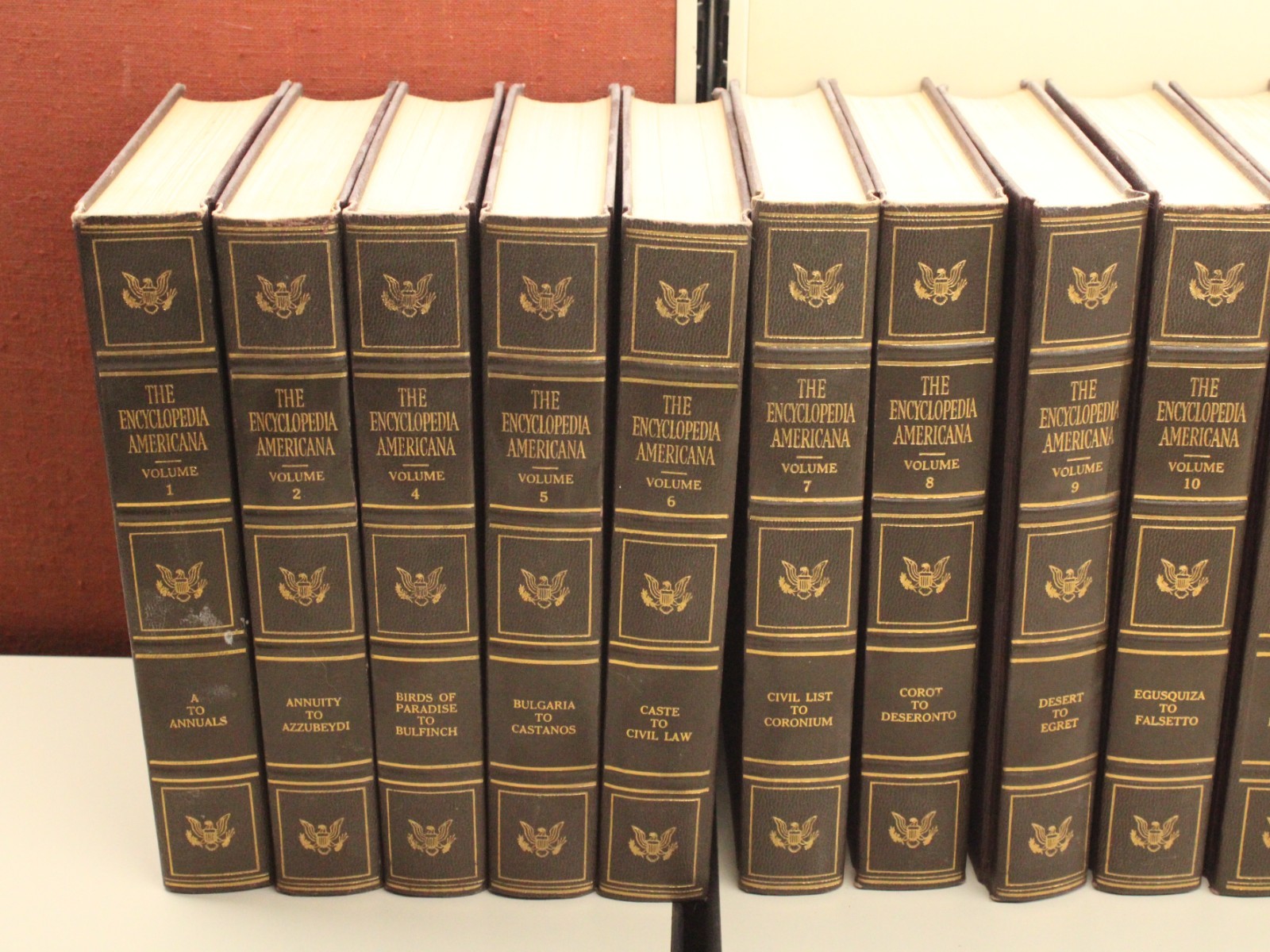 The Encyclopedia Americana 1958 Edition - Volume 1-30 Buy Individually - Image 2