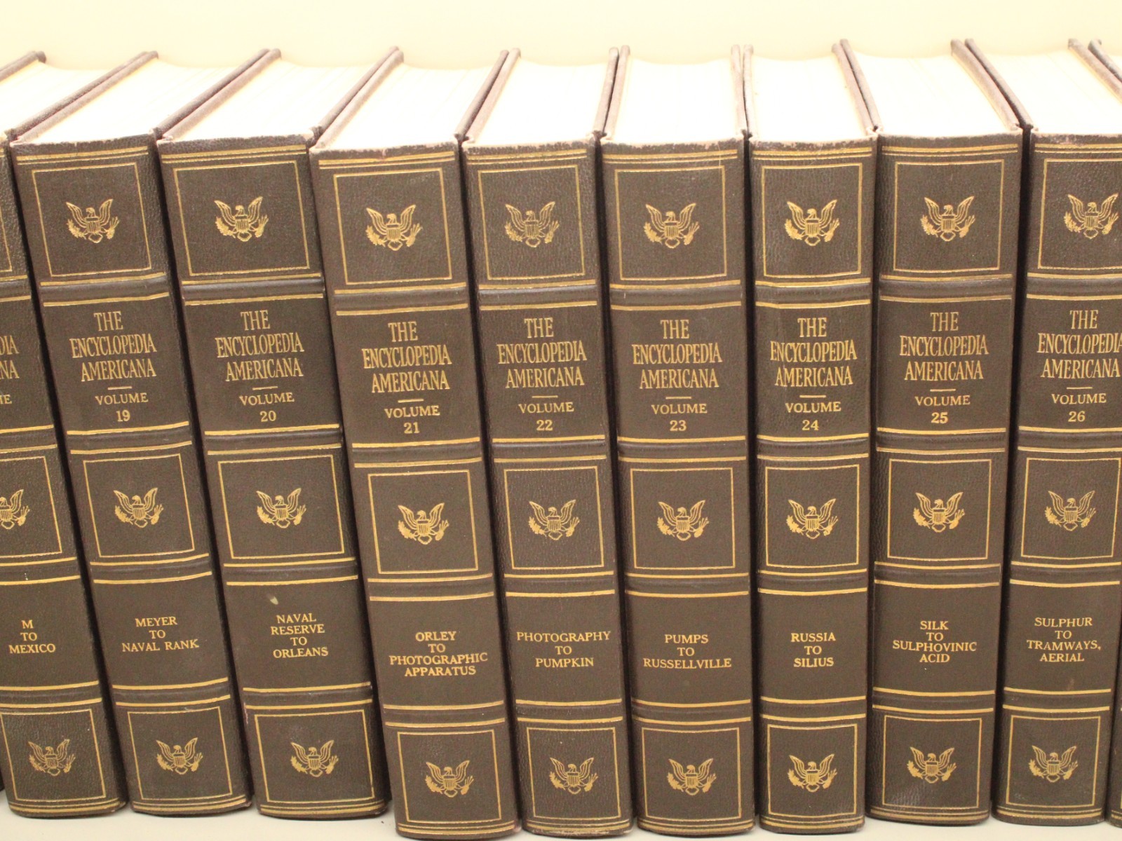 The Encyclopedia Americana 1958 Edition - Volume 1-30 Buy Individually - Image 6