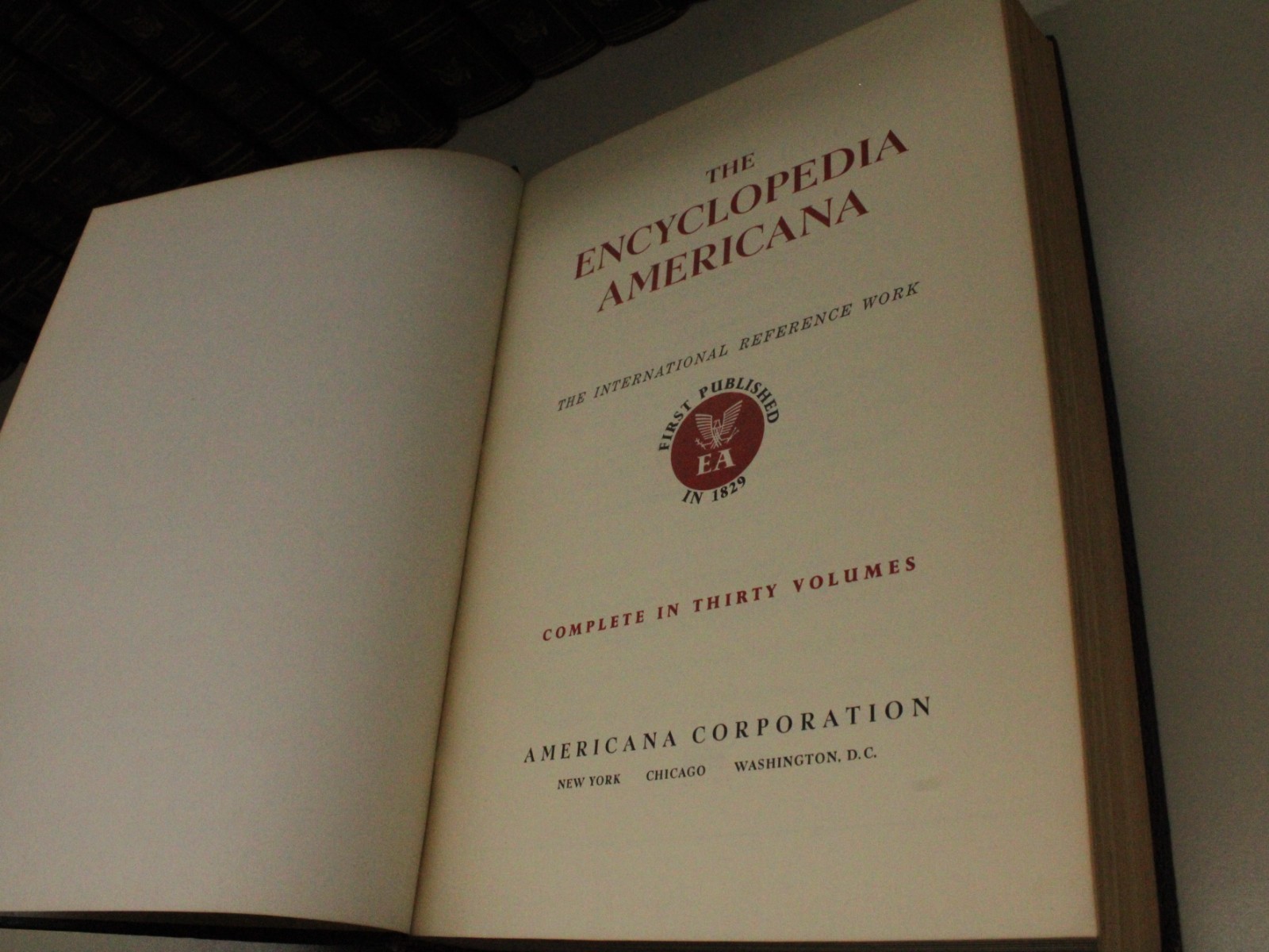 The Encyclopedia Americana 1958 Edition - Volume 1-30 Buy Individually - Image 14