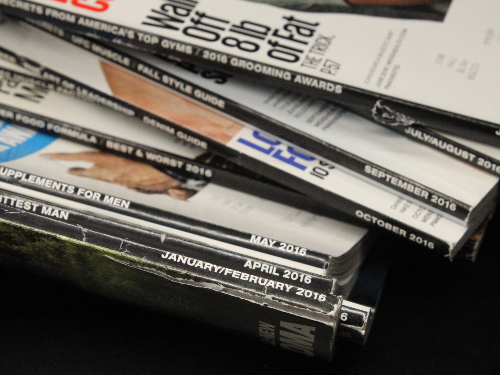 Men's Health Magazine Lot 2016 Complete Year (10 Issues) - Image 5