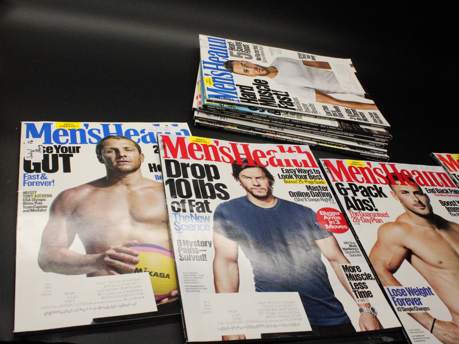 Men's Health Magazine Lot 2016 Complete Year (10 Issues) - Image 6