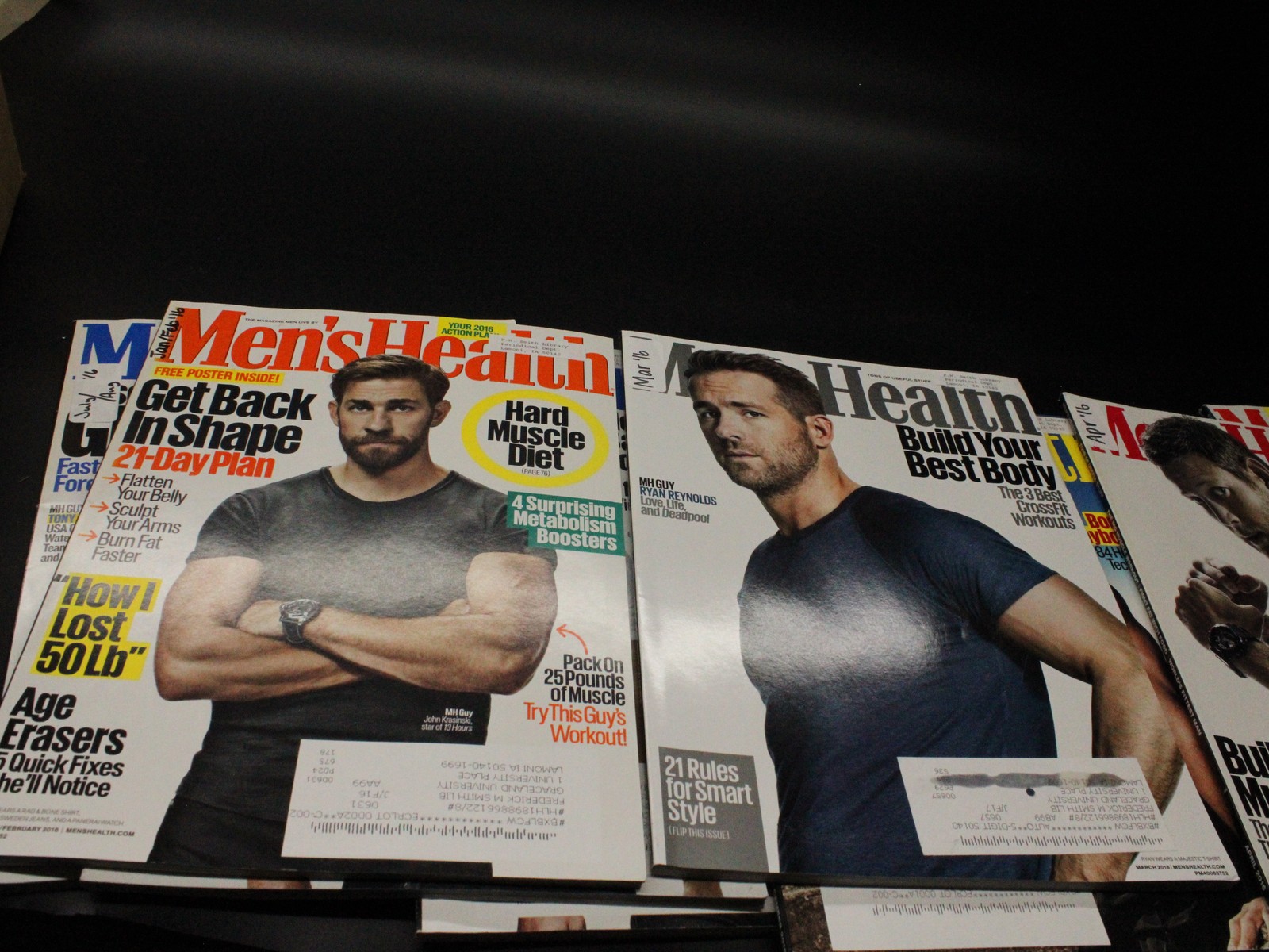 Men's Health Magazine Lot 2016 Complete Year (10 Issues) - Image 8