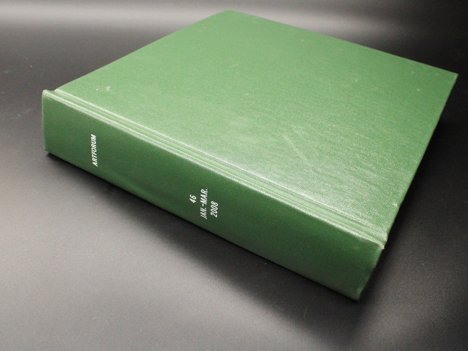 ARTFORUM Magazine Volumes 2007 or 2008 - Fine Art Graphic Design Hardcover