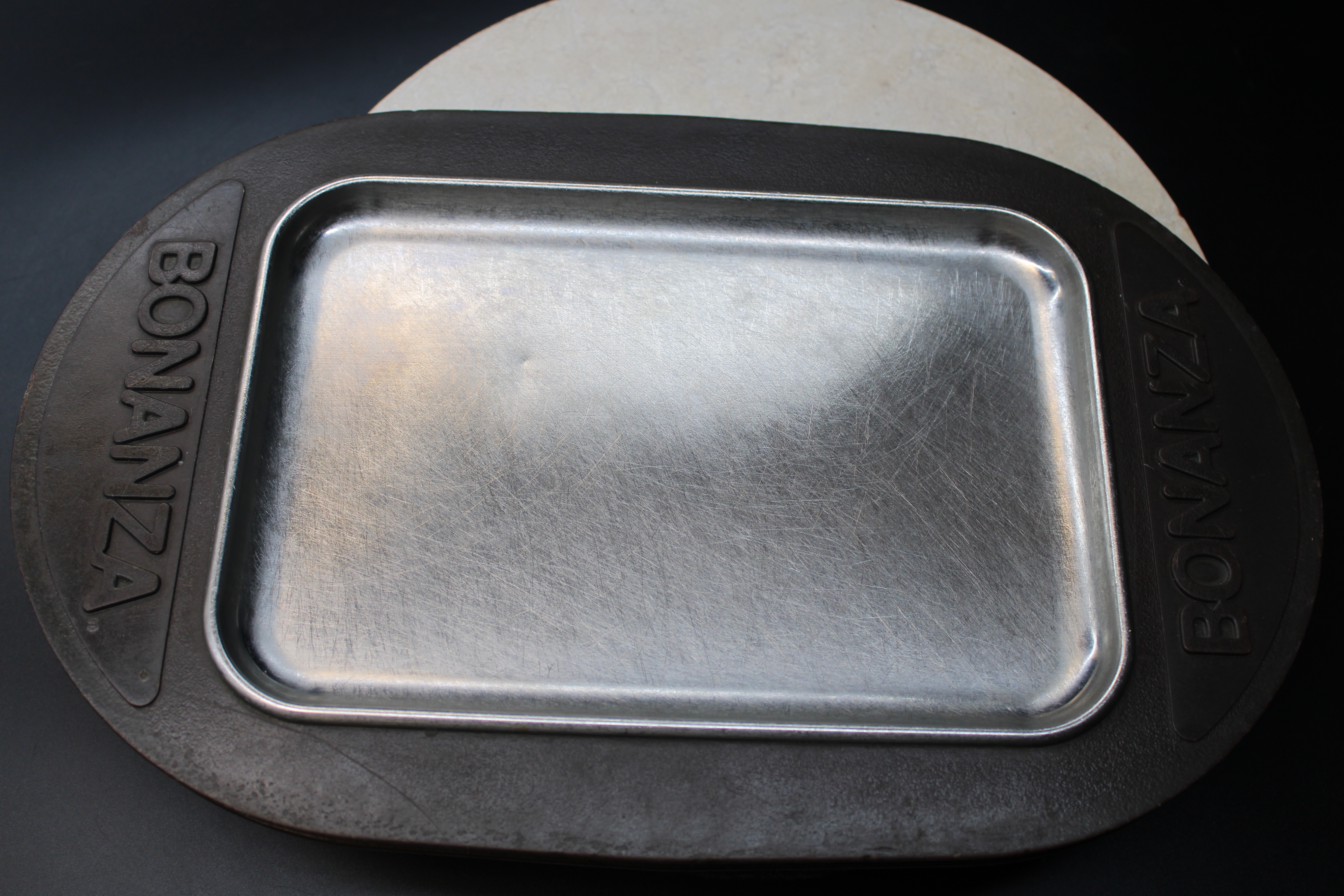 used steak tray