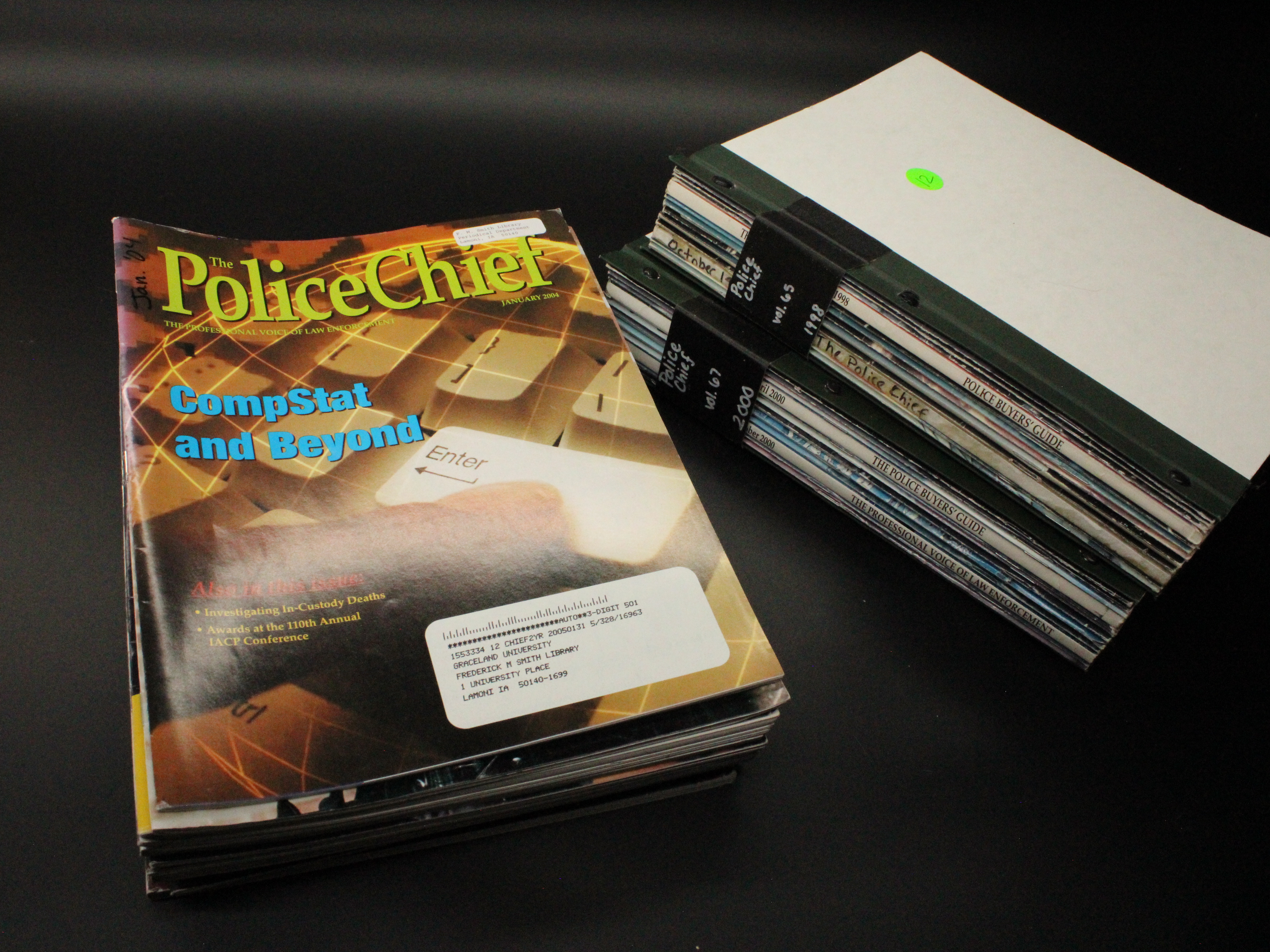POLICE CHIEF MAGAZINES