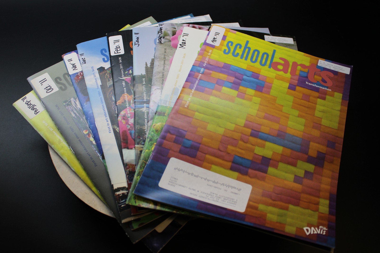 School Arts Magazine 2010-2011 (18 Issues) Art Teacher Educational Resource - Image 4