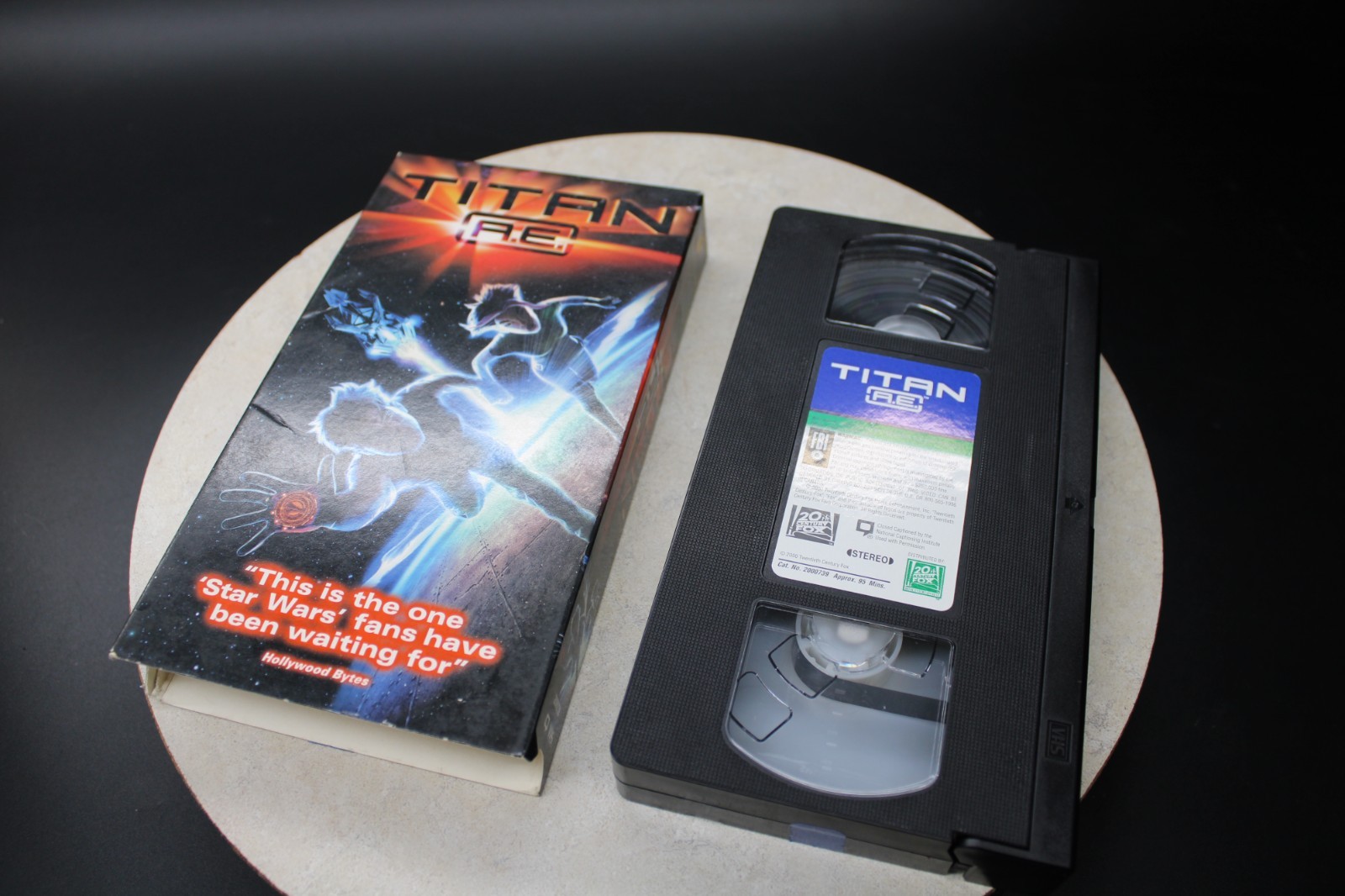 Titan A.E. (VHS, 2000) - Animated Movie PG Don Bluth- Non Rental