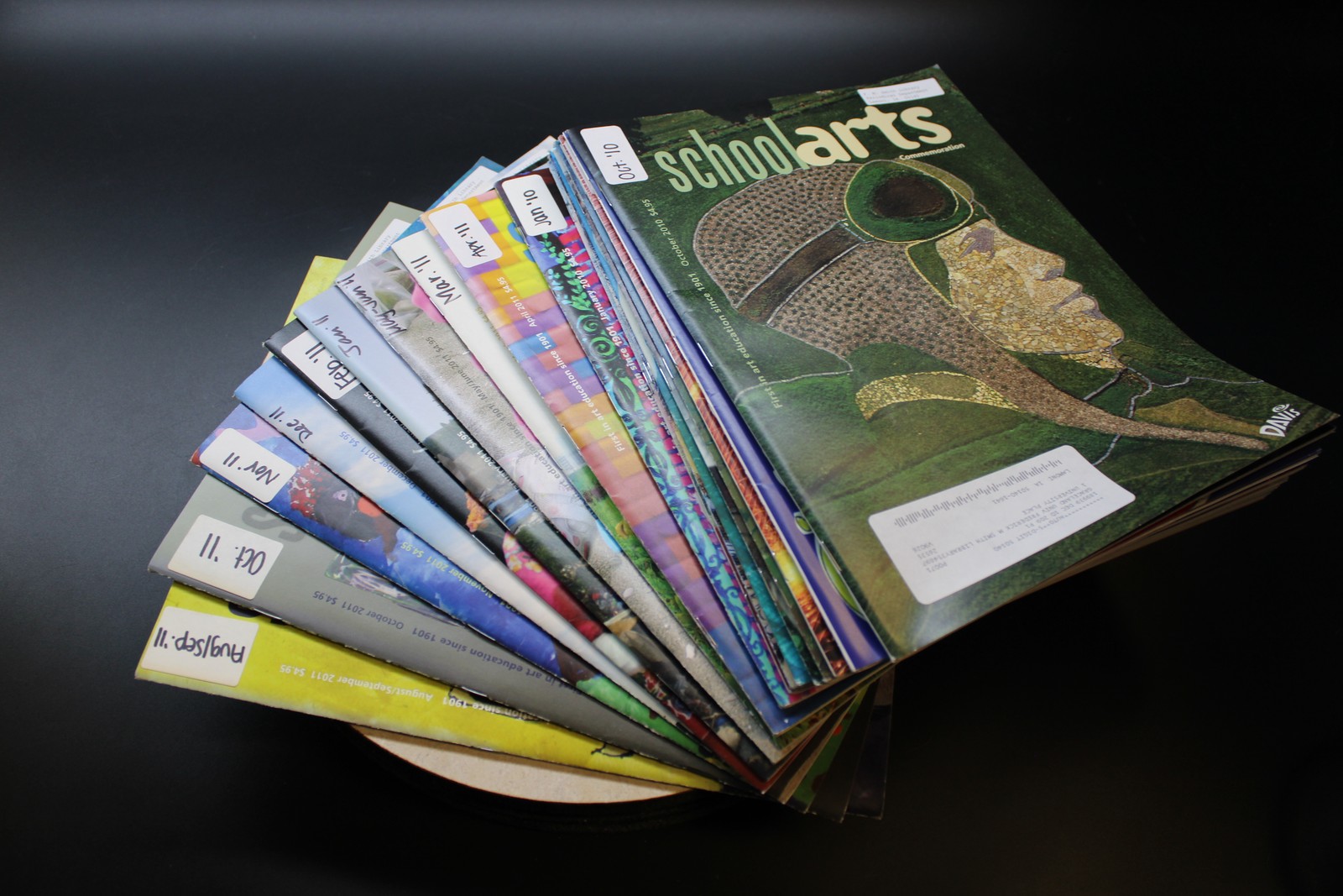 School Arts Magazine 2010-2011 (18 Issues) Art Teacher Educational Resource - Image 3