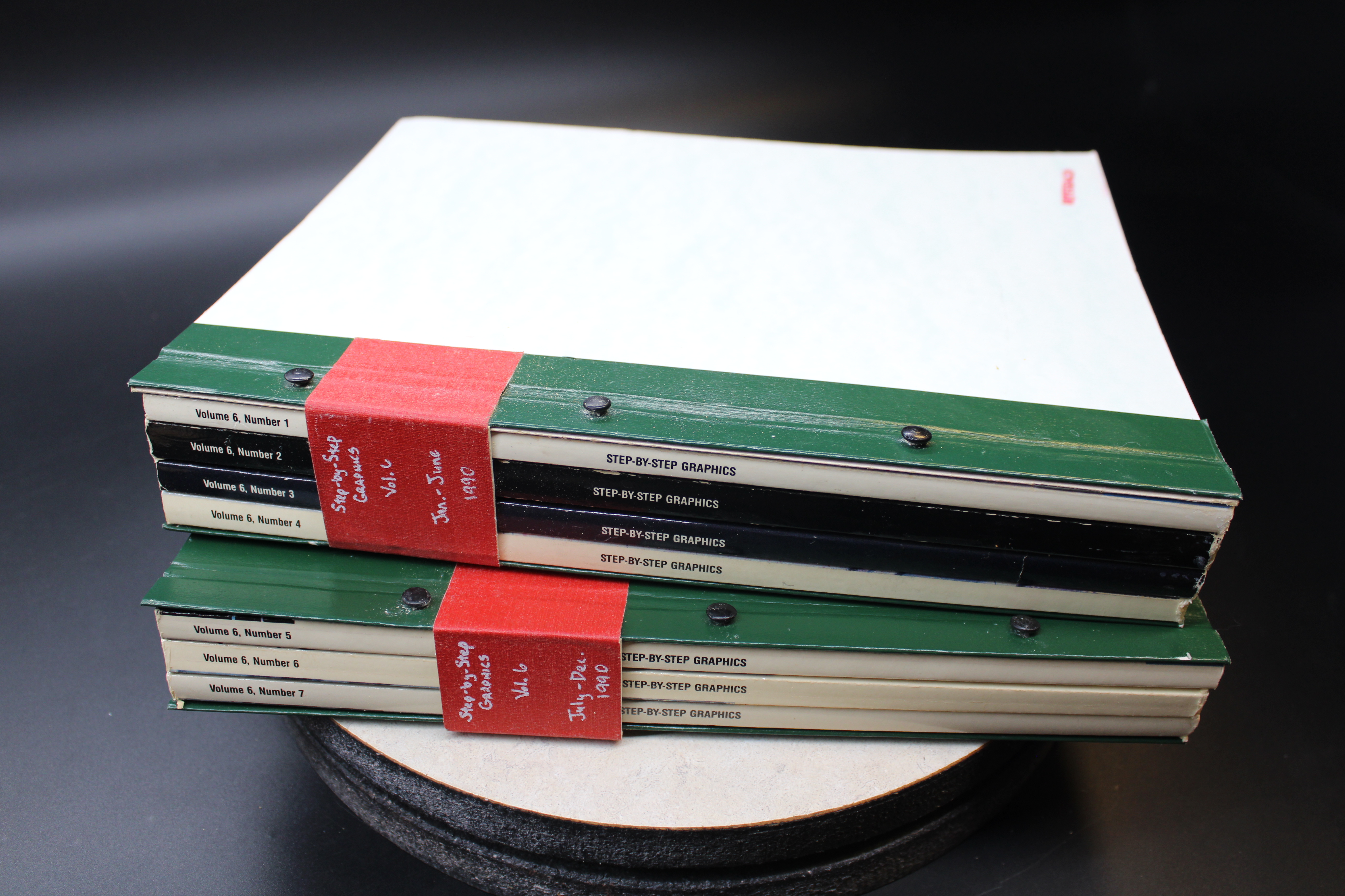 Step-By-Step Graphics Magazines Year Sets 1990-2002 Vol 6-19 Issues 1-6 Design - Image 7