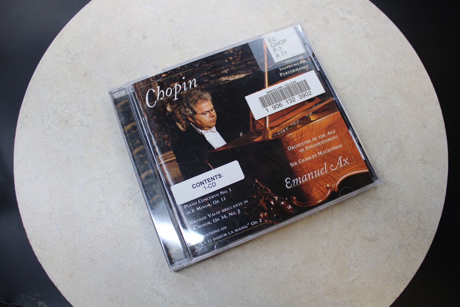 Emmanuel Ax - Chopin Piano Concerto Orchestra of Age Enlightenment