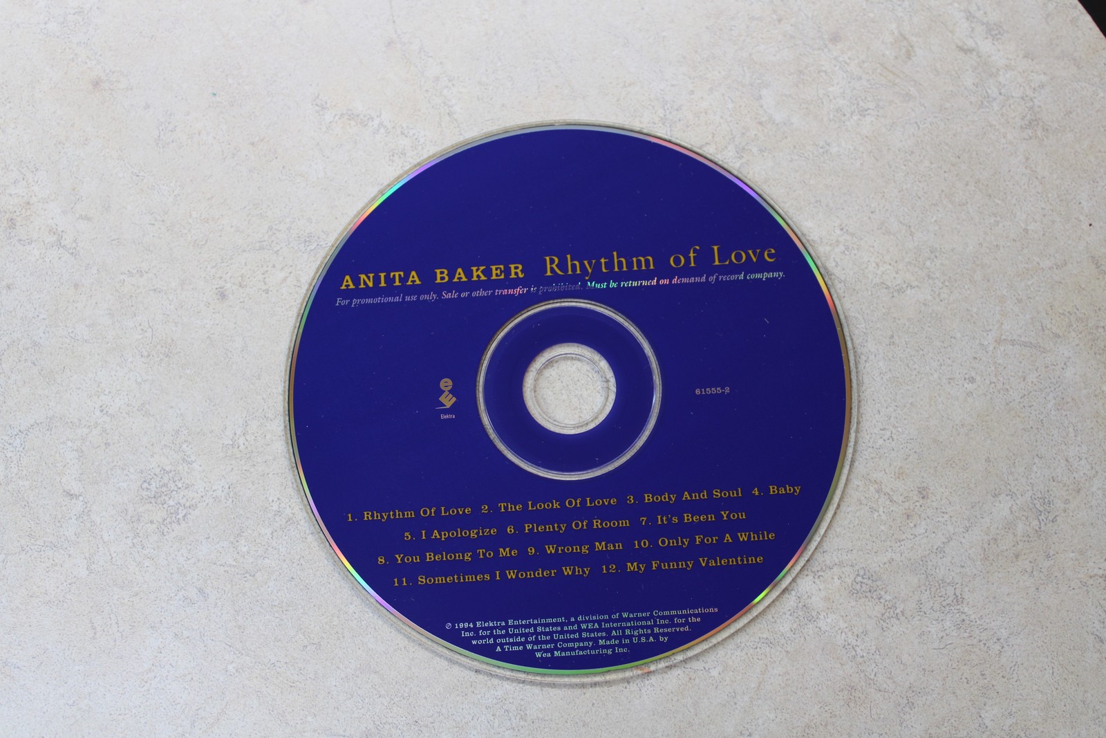 Anita Barker - Rhythm of Love CD