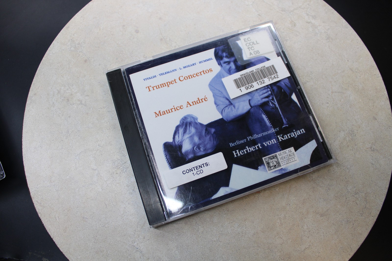 Herbert Von Karajan - Trumpet Concertos Vivaldi Mozart Hummel