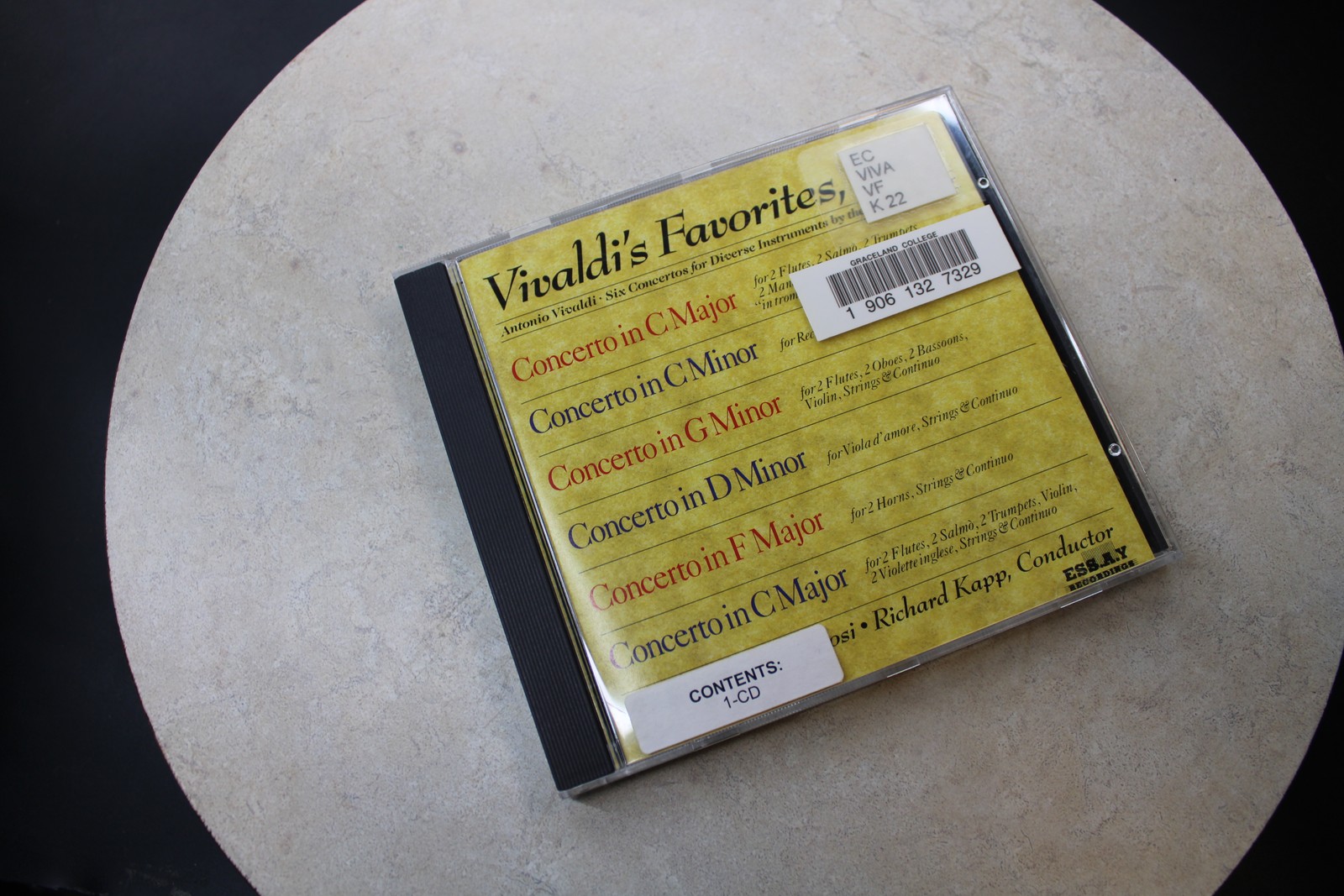 Vivaldi's Favorites - Six Concertos For Diverse Instruments