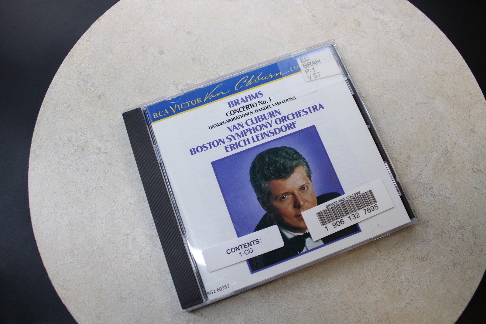 Van Clibern Boston Symphony Orchestra, Van Cliburn - Handel Concerto No. 1