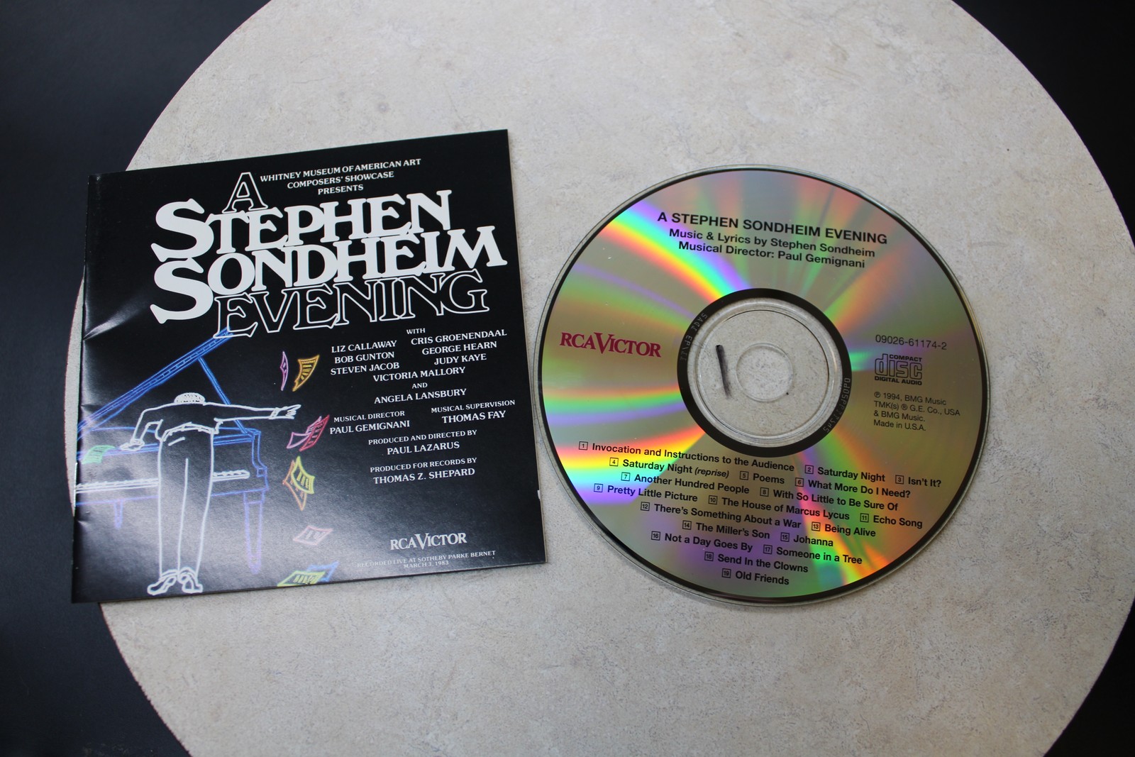 Stephen Sondheim - A Stephen Sondheim Evening