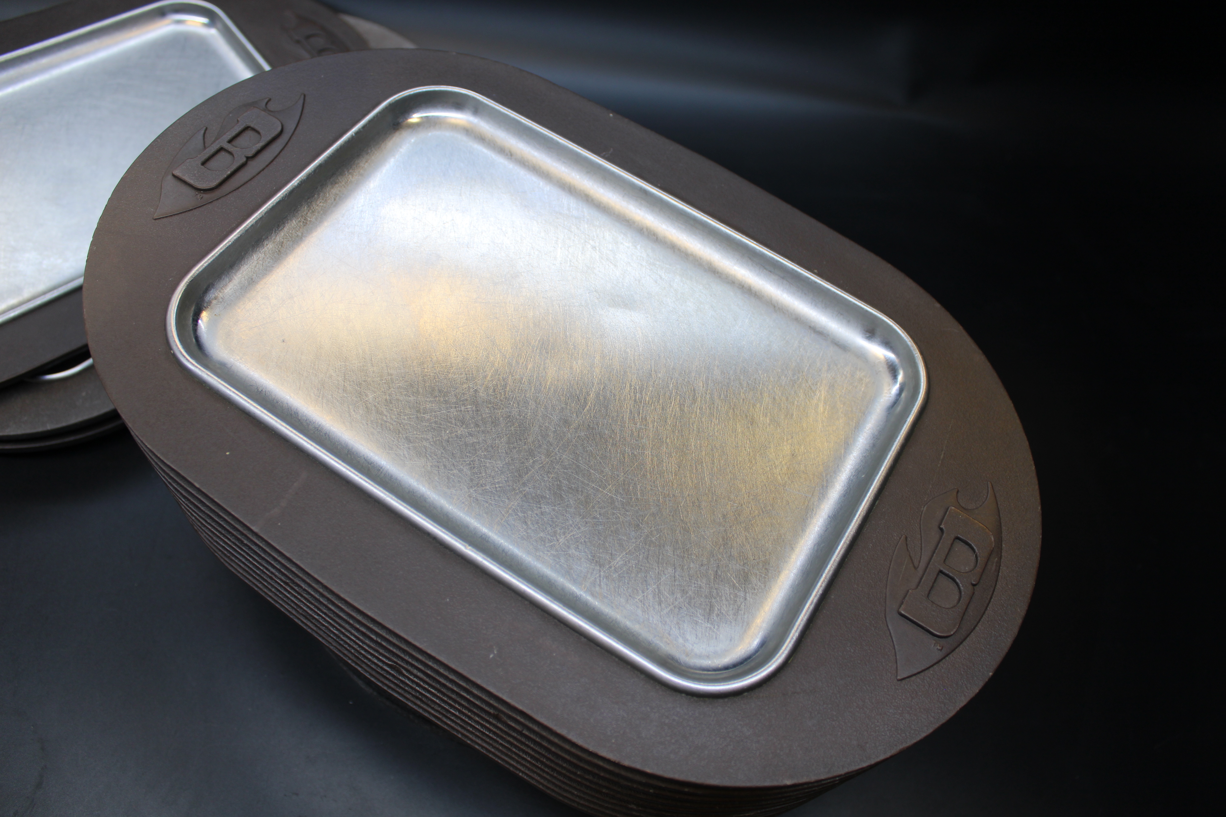 Used Steak Sizzler Trays - Bonanza Restaurant Platters - B Flame (Lot of 13) - Image 4