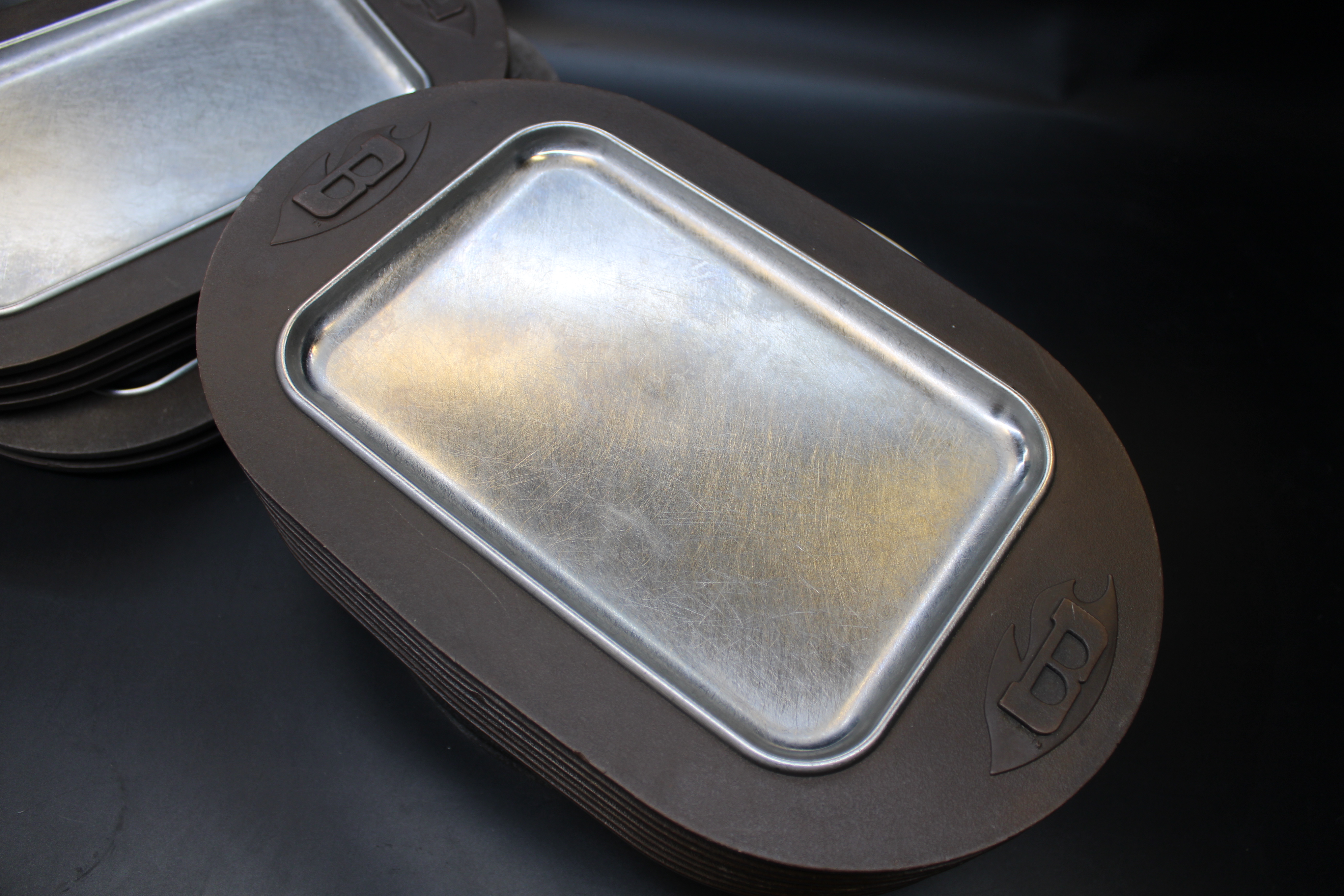Used Steak Sizzler Trays - Bonanza Restaurant Platters - B Flame (Lot of 13) - Image 7