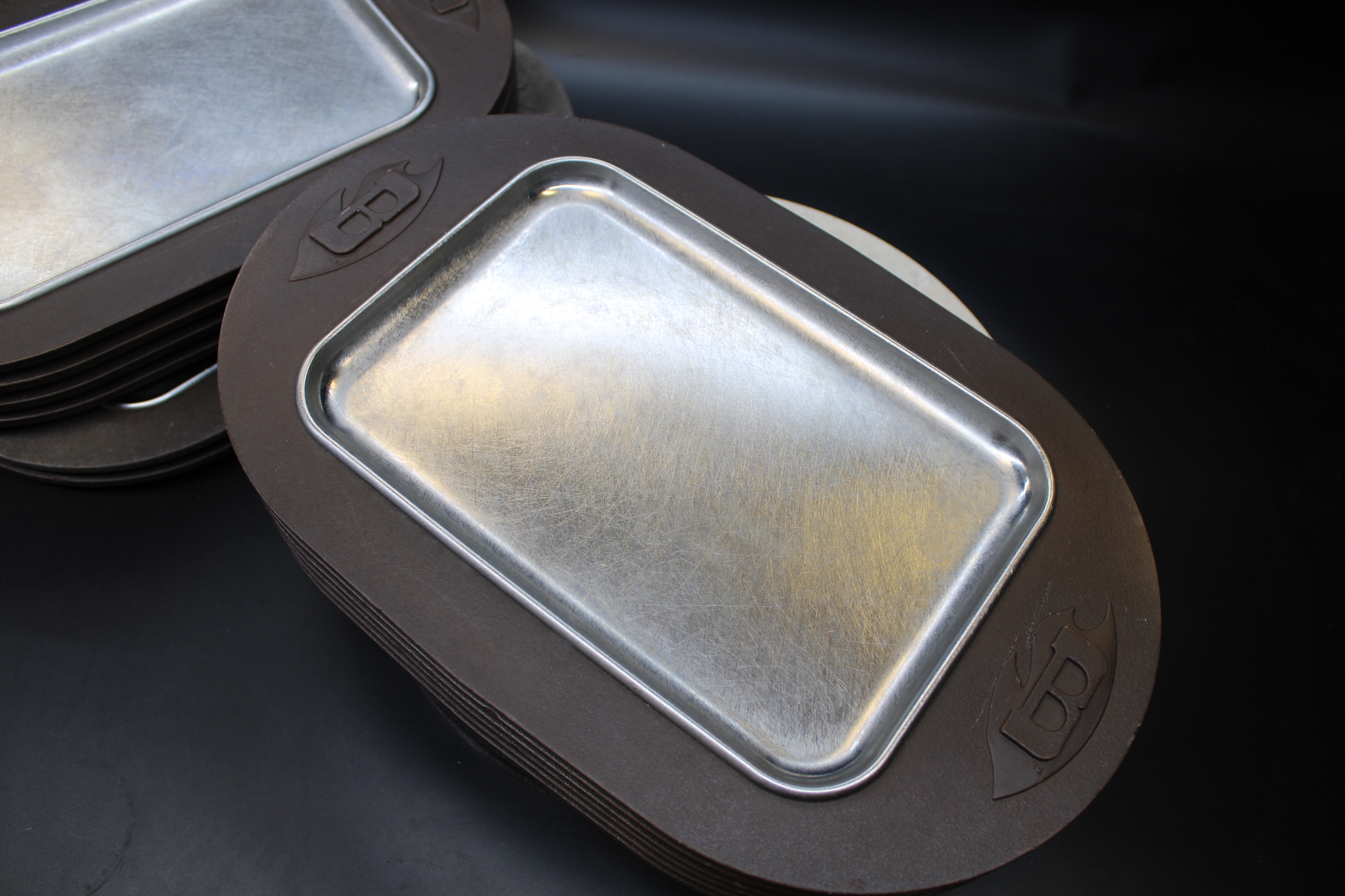 Used Steak Sizzler Trays - Bonanza Restaurant Platters - B Flame (Lot of 13) - Image 8