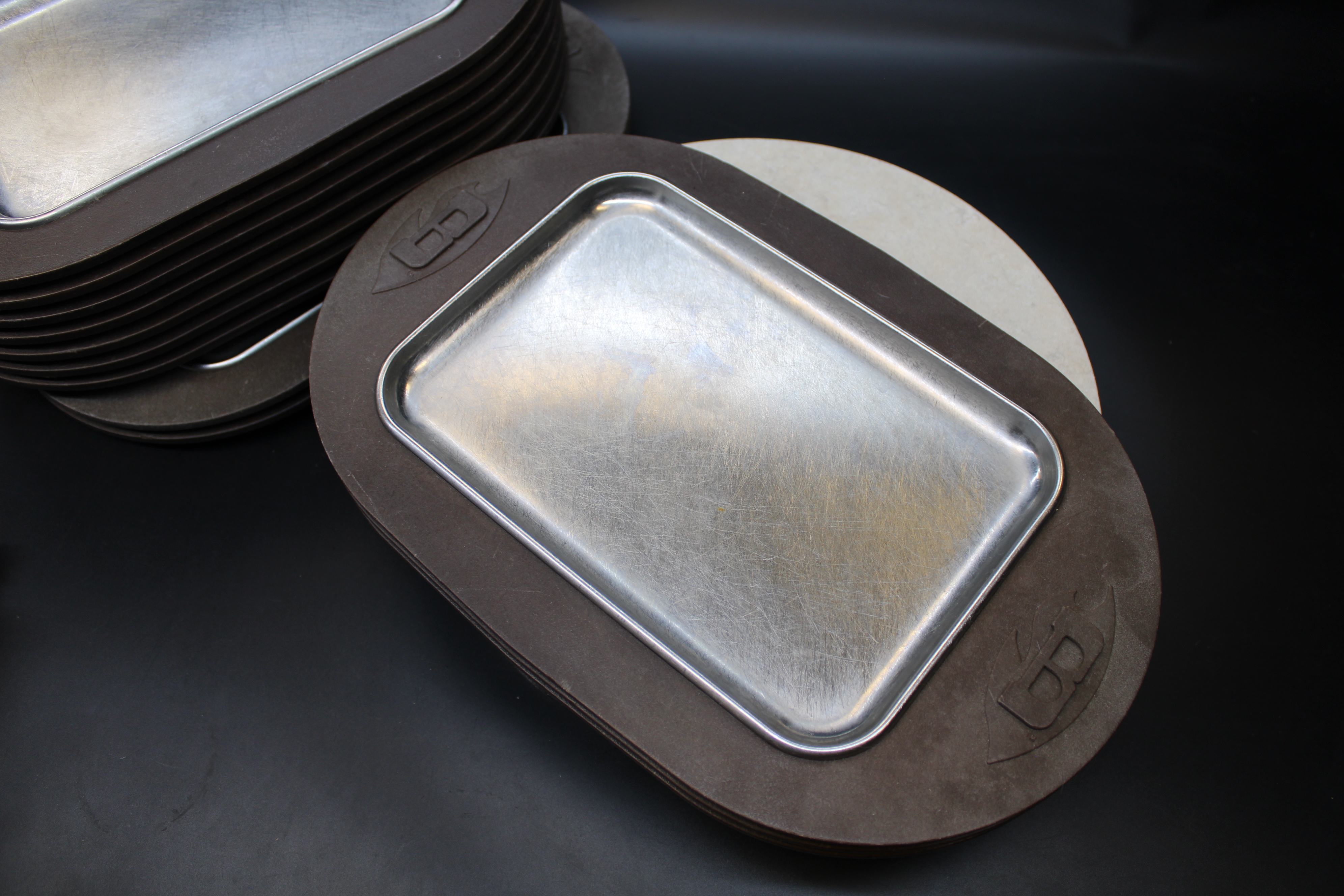 Used Steak Sizzler Trays - Bonanza Restaurant Platters - B Flame (Lot of 13) - Image 12