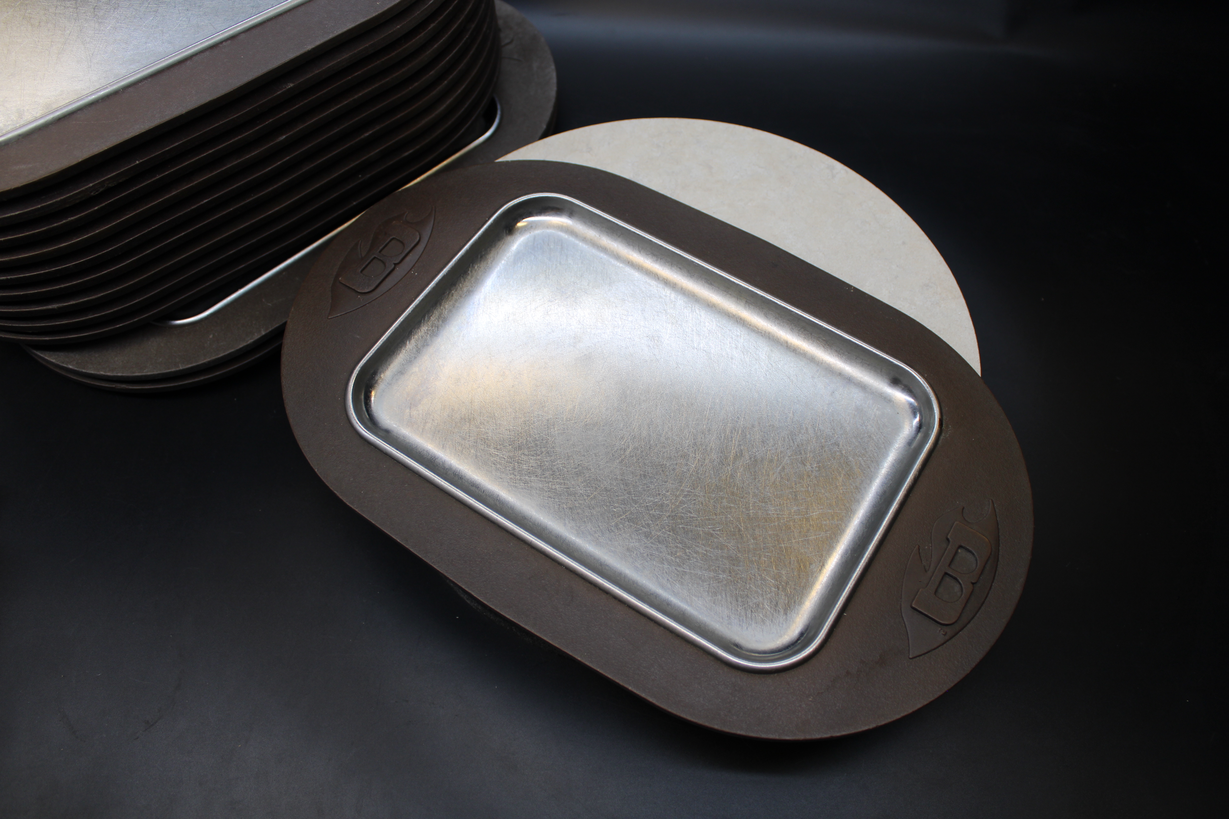 Used Steak Sizzler Trays - Bonanza Restaurant Platters - B Flame (Lot of 13) - Image 14