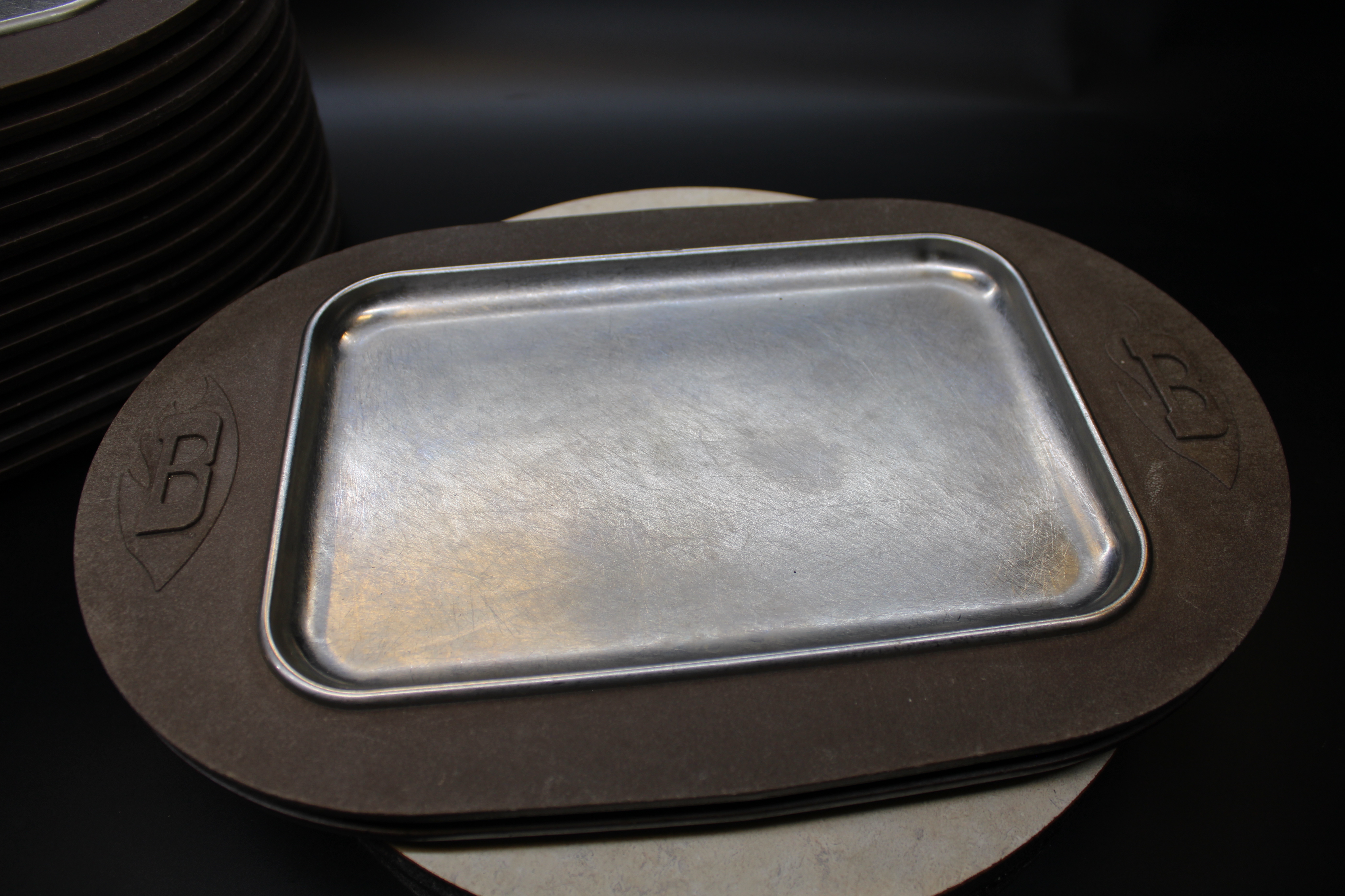 Used Steak Sizzler Trays - Bonanza Restaurant Platters - B Flame (Lot of 13) - Image 15